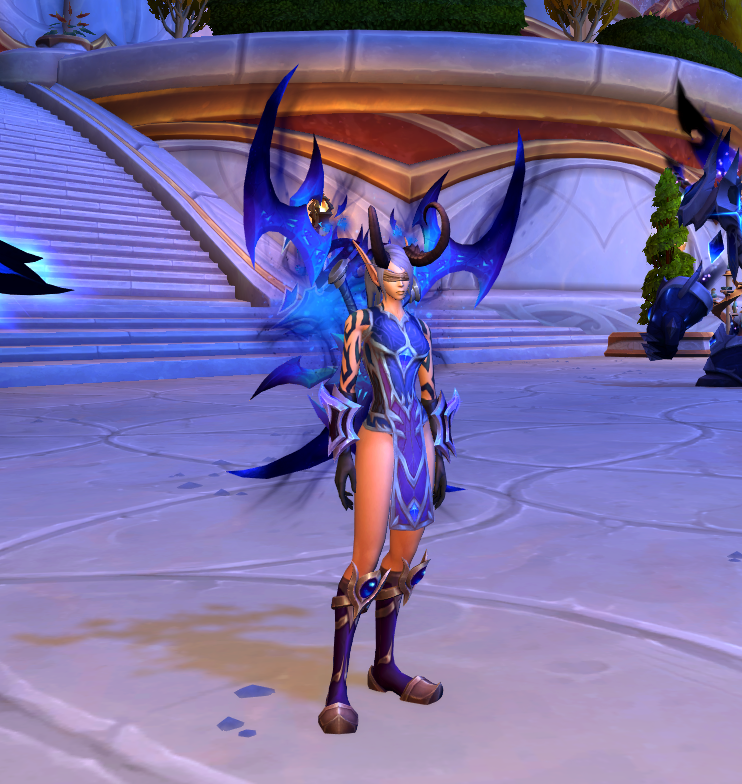 EstoEsOroChata's tweet photo. Nueva transmog! Otra del vacío esta vez con las gujas de Laura, os mola? https://t.co/3P03Vwh2x0