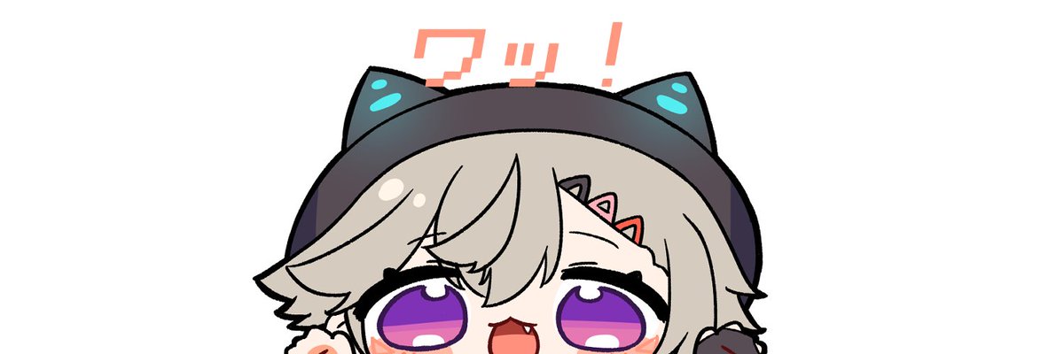 V33983897's tweet photo. ワッとするヘッダーめとちゃん　個人使用OK
#引き小森画 https://t.co/3DpNRggM3x