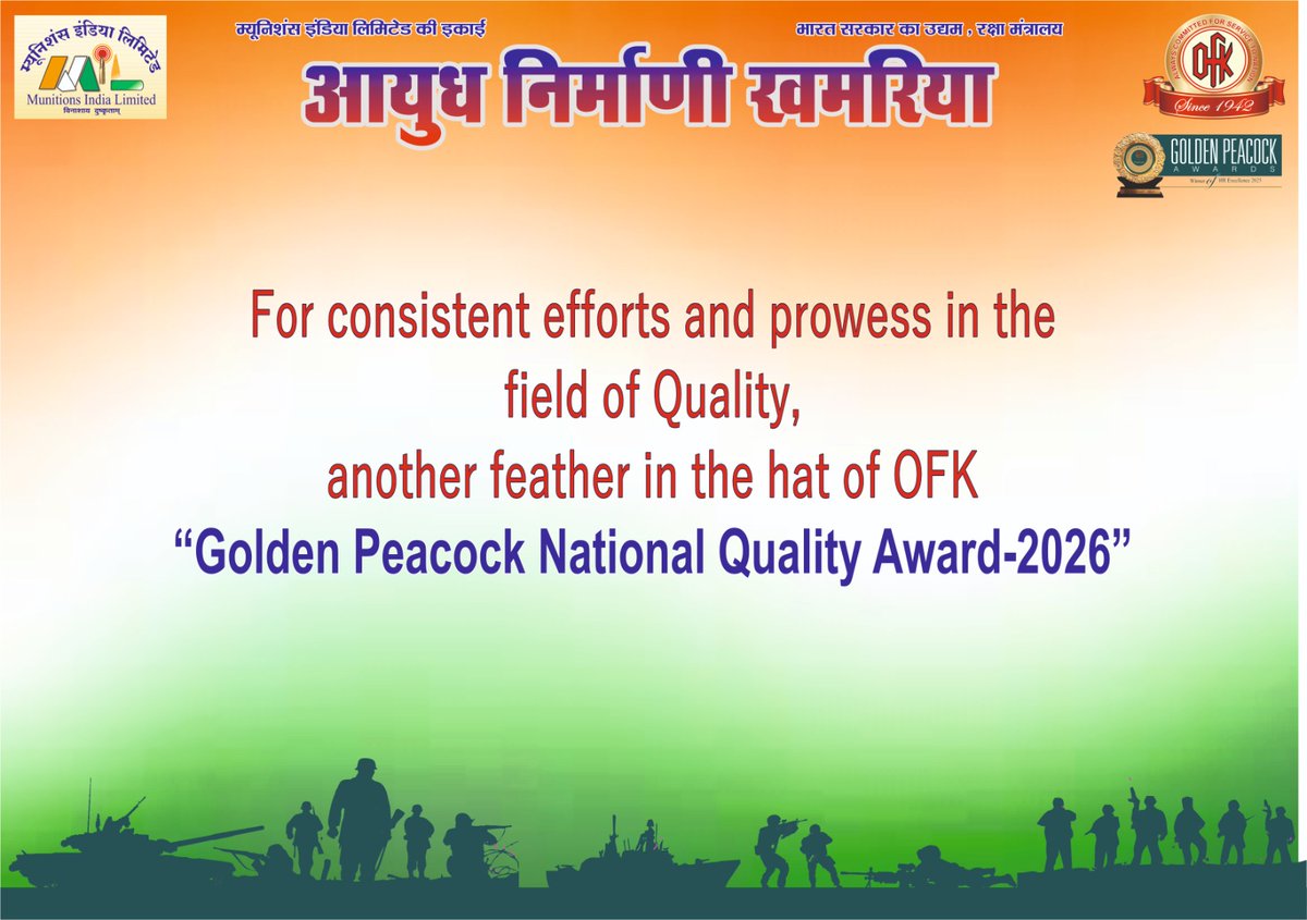 PRO O F K_Munitions India Ltd. tweet media