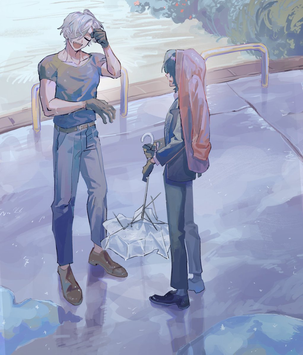 雨上がり