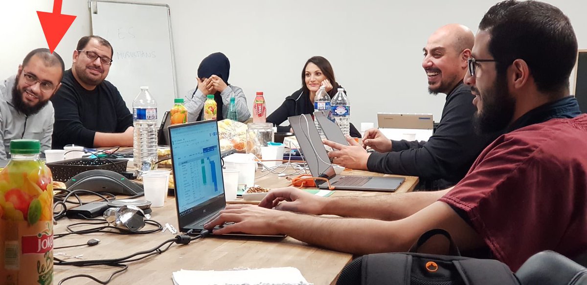 nmq_noor's tweet photo. La plate-forme #LesMusulmans , créée à l’initiative du directeur de l’ex #CCIF #MarwanMuhammad 

Avec #NaderAbouAnas, #EricYounous (l’imam #antisémite #Chabat) et #IsmailMarseille (#InstitutBleuets, condamné apologie #Terrorisme)

👉présente à la #RAMF #Bourget https://t.co/eNC2reDHuU
