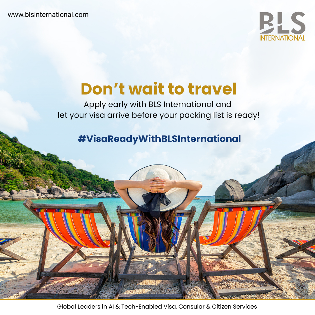 BLS International tweet media