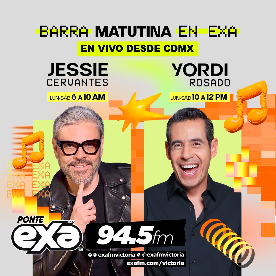 EXA Victoria 94.5 FM tweet media