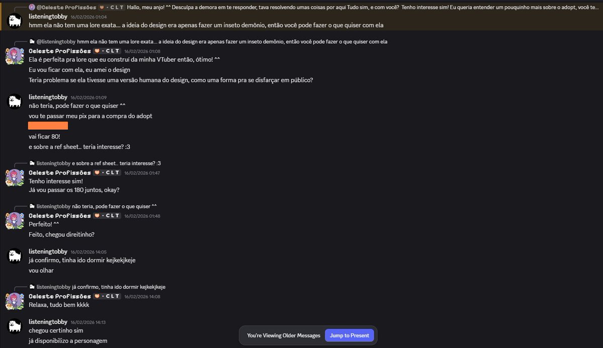 Celeste Profissões 🛠️ • VTuber Trambiqueira 💅🏼 tweet media