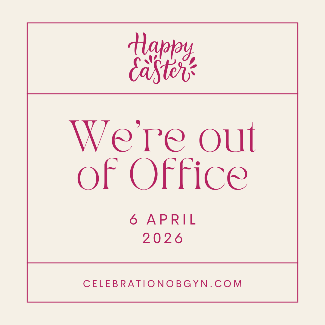 CelebrationOBG's tweet photo. Easter Office Closure Notice

Our team at Celebration Obstetrics &amp; Gynecology wishes you a happy and healthy Easter! 💐🐰

Please be aware of our upcoming holiday hours:
📅 Easter Monday (April 6th): Office Closed

We hope you enjoy a safe and joyful holiday with your loved ones! https://t.co/dRKXq2nQm6
