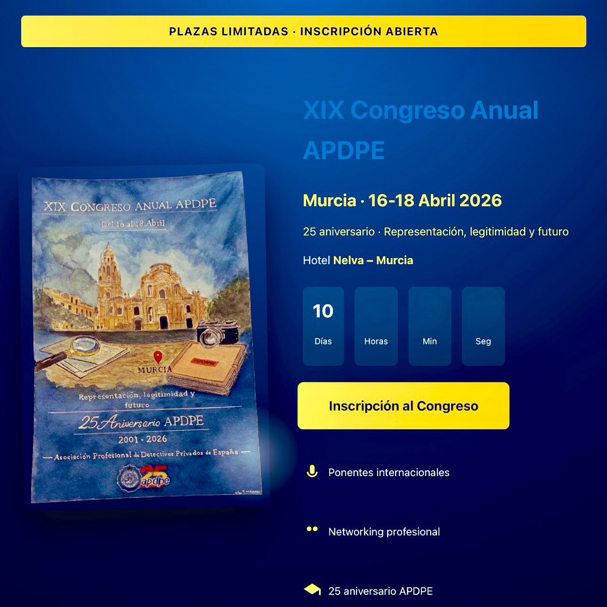 Congreso (APDPE) tweet media