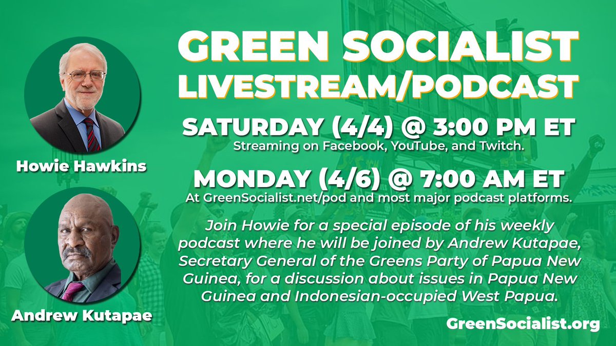 Howie Hawkins tweet media