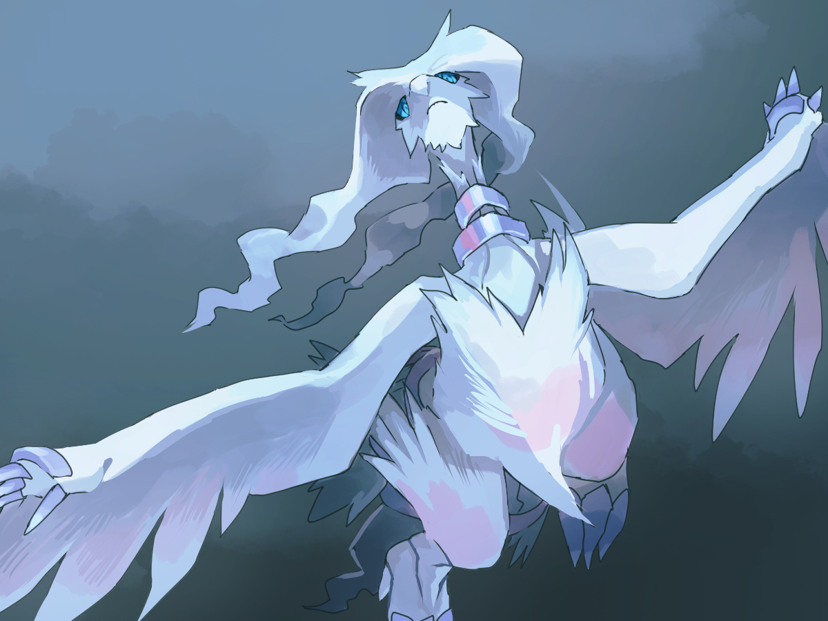 ＃レシラムの日 #ポケモン版深夜の真剣お絵描き60分一本勝負