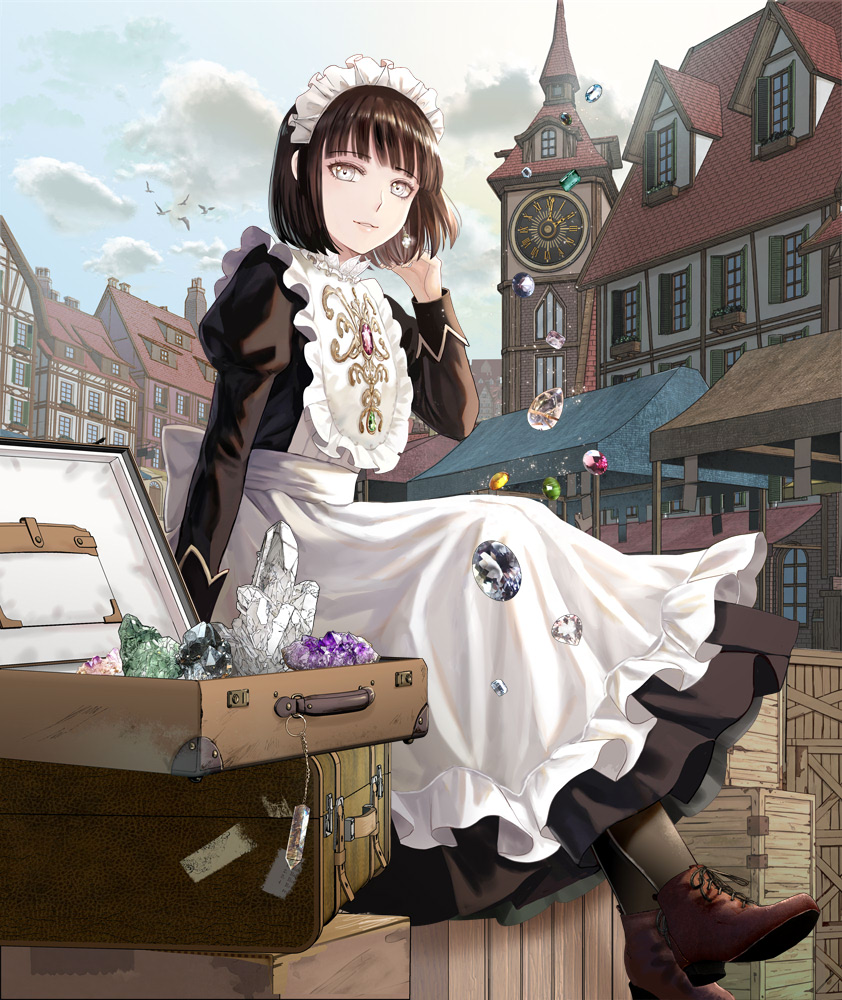 旅する宝石商のメイド
