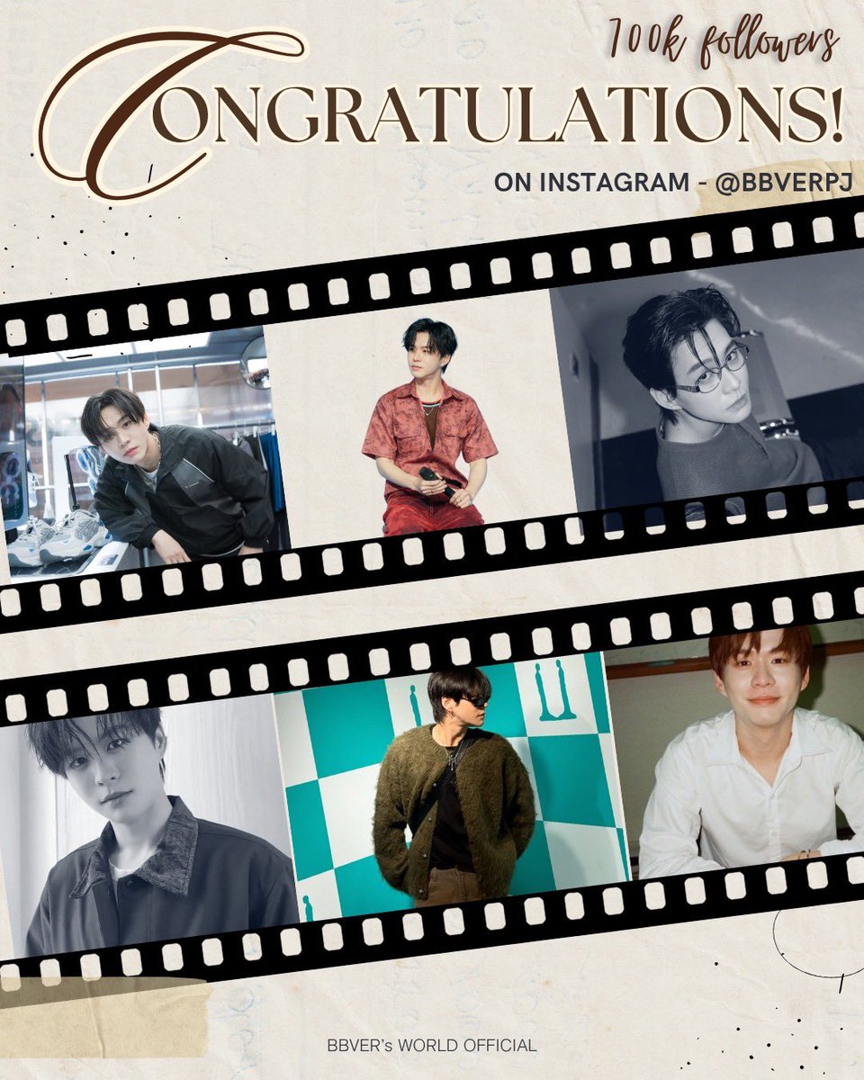 BBVERs_WORLD's tweet photo. ขอแสดงความยินดีกับอีกหนึ่งก้าวสำคัญนะบีเวอร์ ยอดฟอลนี้ไม่ใช่เรื่องบังเอิญ แต่มันคือผลของความตั้งใจและหัวใจที่คุณใส่ลงไปในทุกอย่าง ขอบคุณที่มอบความสุขให้กับพวกเราเสมอ และหวังว่าบีเวอร์จะได้รับความรักกลับไปแบบไม่มีที่สิ้นสุดเลยน้า 🤍✨

BEVER PATSAPON 700K ON IG
#ไอจีบีเหว๋อเจ็ดแสนฟอล