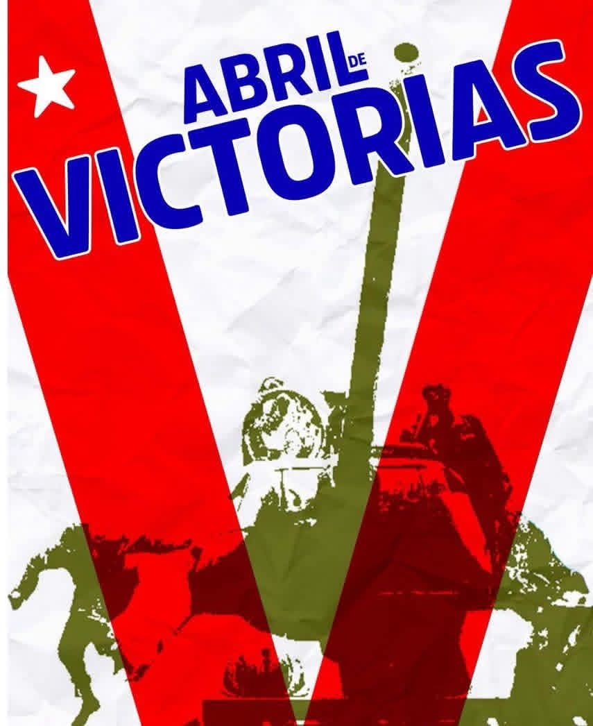 Abril es un mes de victorias para el pueblo de #Cuba #CubaEstáFirme
#LatiendoConFidel