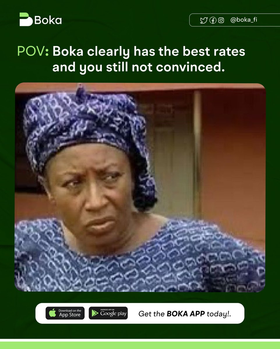 Boka_Fi's tweet photo. 🤨Still doubting?
While you’re thinking… others are cashing out at the best rates 💸
Don’t miss out - switch to Boka today.🚀 https://t.co/HOheXJfK2Z