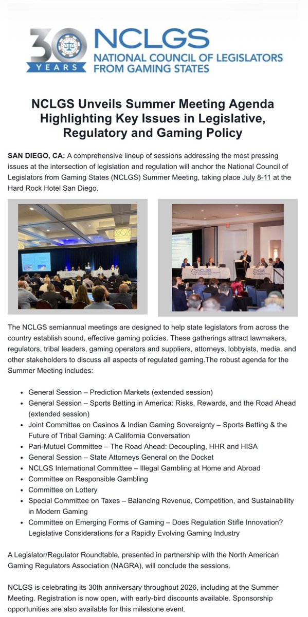 NCLGS tweet media