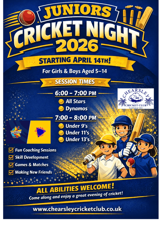 Chearsley CC tweet media