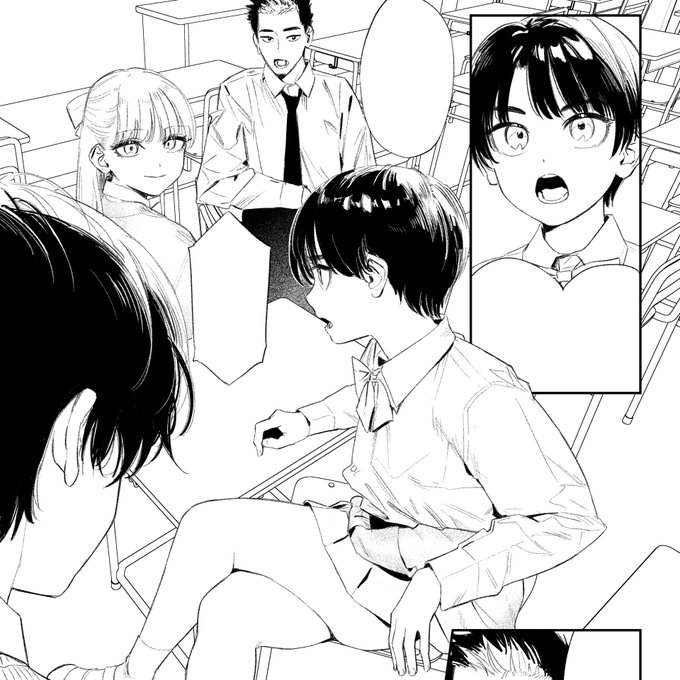 今快楽天で描いてる漫画

何事もなければ5月発売の号に載ります 