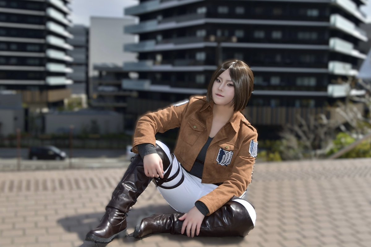 Chagama_cos's tweet photo.  ︎︎
  Cosplay⚠︎︎  
           進撃の巨人 / ユミル

📸🏷️ yue_nin_nin
 #アコスタみずほPayPayドーム福岡 
 #進撃の巨人コスプレ https://t.co/aYQnWdISvA