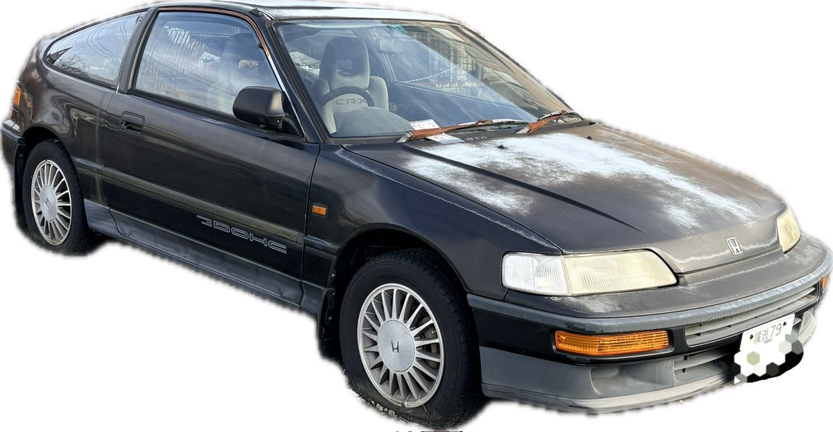 CRXの放置車両
20年以上放置のようです。元々少ないと言われているCRXの現役はほとんど見かけないので久しぶりに見ました。
#放置車両 #CRX