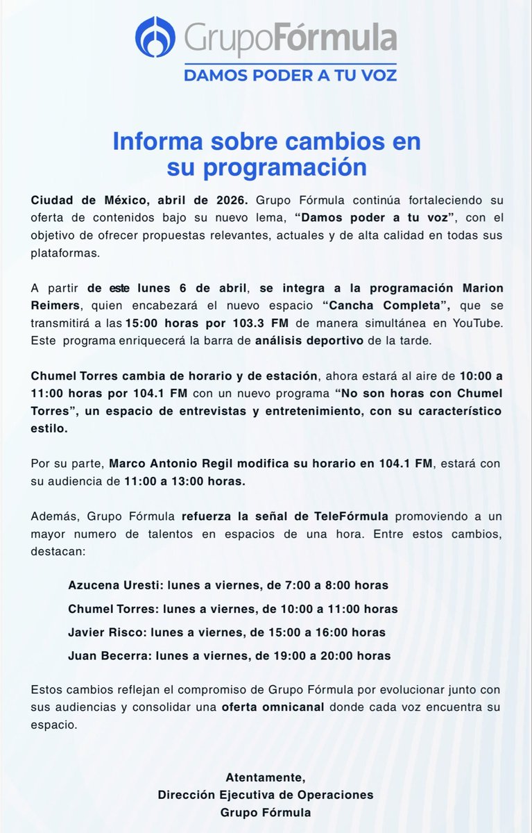 Mario Avila Roque tweet media