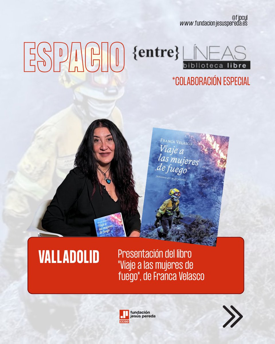 ¡Abril viene cargado en la Fundación Jesús Pereda! <a href="/fjpcyl/">Fundación Jesús Pereda de CCOO Castilla y León</a>  

Cine, libros, memoria y derechos... Recorremos Castilla y León con una agenda pensada para transformar

¿A qué evento te apuntas? ¡Te leemos en comentarios! 👇

❗️Y no olvides unirte al canal de whatsapp para enterarte