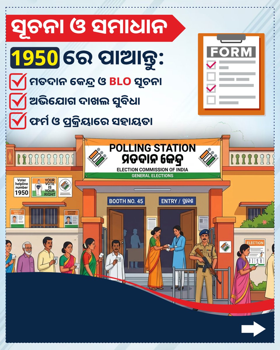Chief Electoral Officer, Odisha tweet media