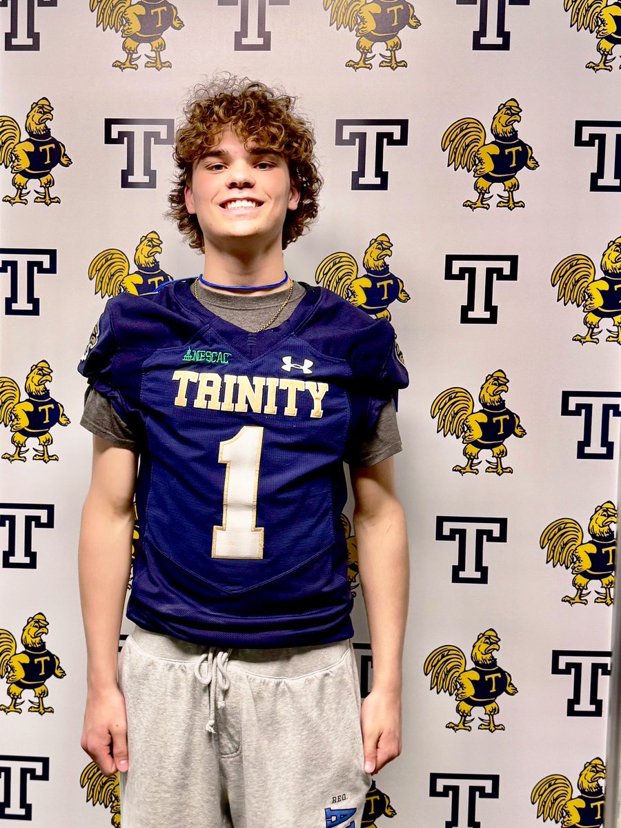 FinMinkel's tweet photo. Thank you @CoachSimmonsC, @_coachdwilliams and Coach Devanney for having me @TrinCollFB Junior Day this past weekend! https://t.co/Wkwd8aDMuM