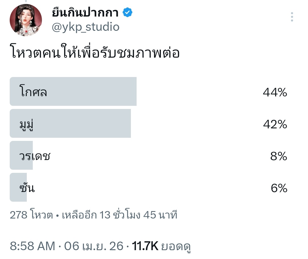 ยืนกินปากกา tweet media