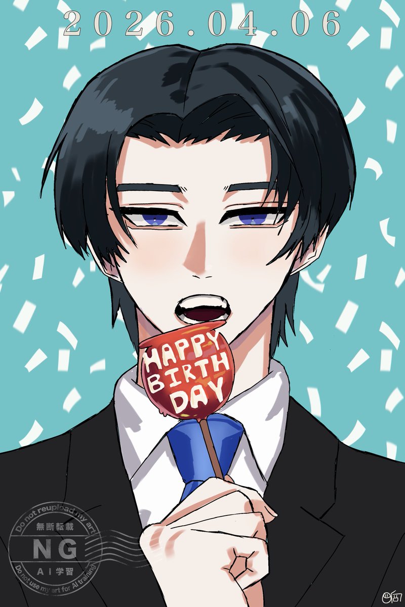 hinata_1302's tweet photo. 射士郎くんハピバ🥳

#鳴田射士郎誕生祭2026
#鳴田射士郎生誕祭2026 https://t.co/Sj4ZvplysU