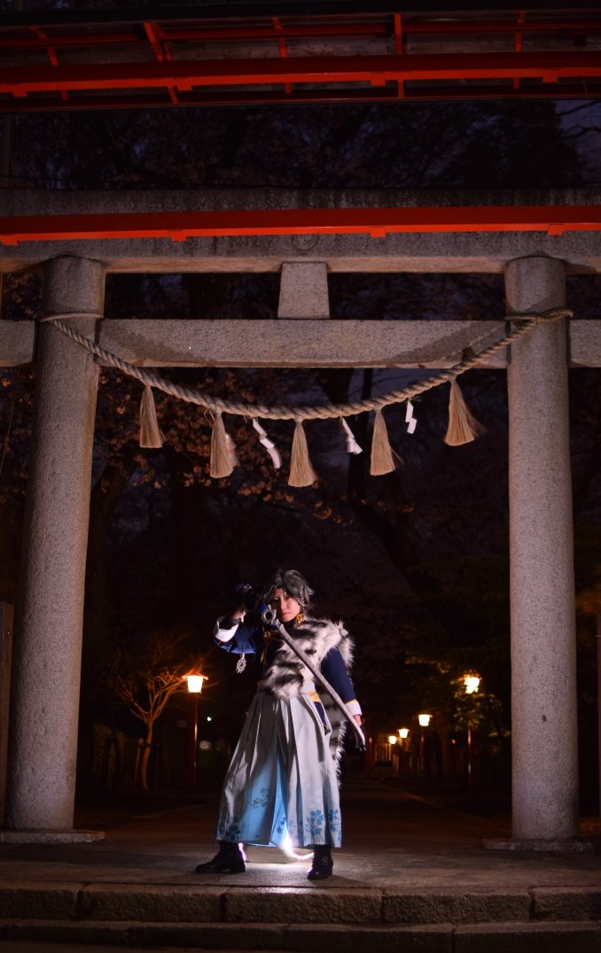 【cos/bnal】
  ＊nkjm

　　表
　　　　　／　
　　　　　　　　裏

photo:ヨツカさん
#CNSコス#西門SAKURA