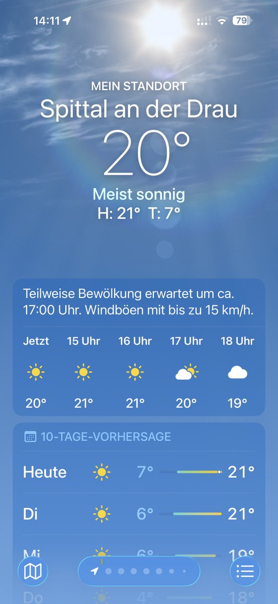 Noch nicht mal Sommer und das iPhone dunkelt das Display wieder extrem ab.. Hat sich nichts verändert! #iphone17promax