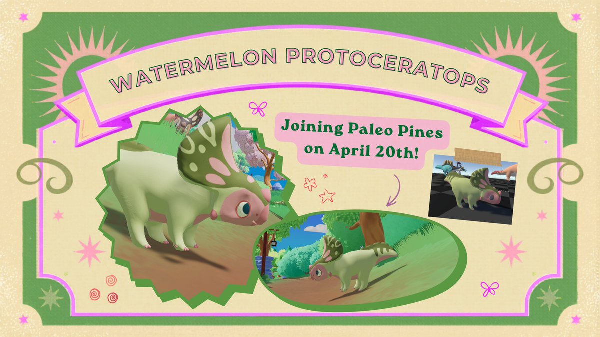 Paleo Pines 🦖 Our Spino arrives April 20th! tweet media