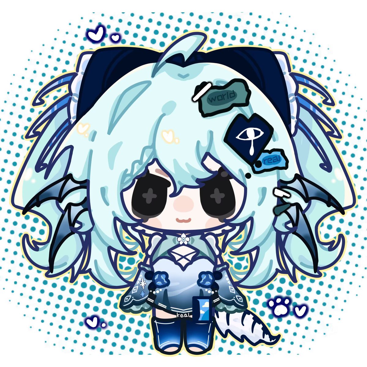 IdakuKou's tweet photo. 自分の、ネットのイメージ（？）。自キャラという？p1は依頼絵 、p2は自分が描いた
変な日本語を使うならごめん🙏
#oc #自キャラ #オリキャラ #依頼絵 https://t.co/pxu8THsrYo
