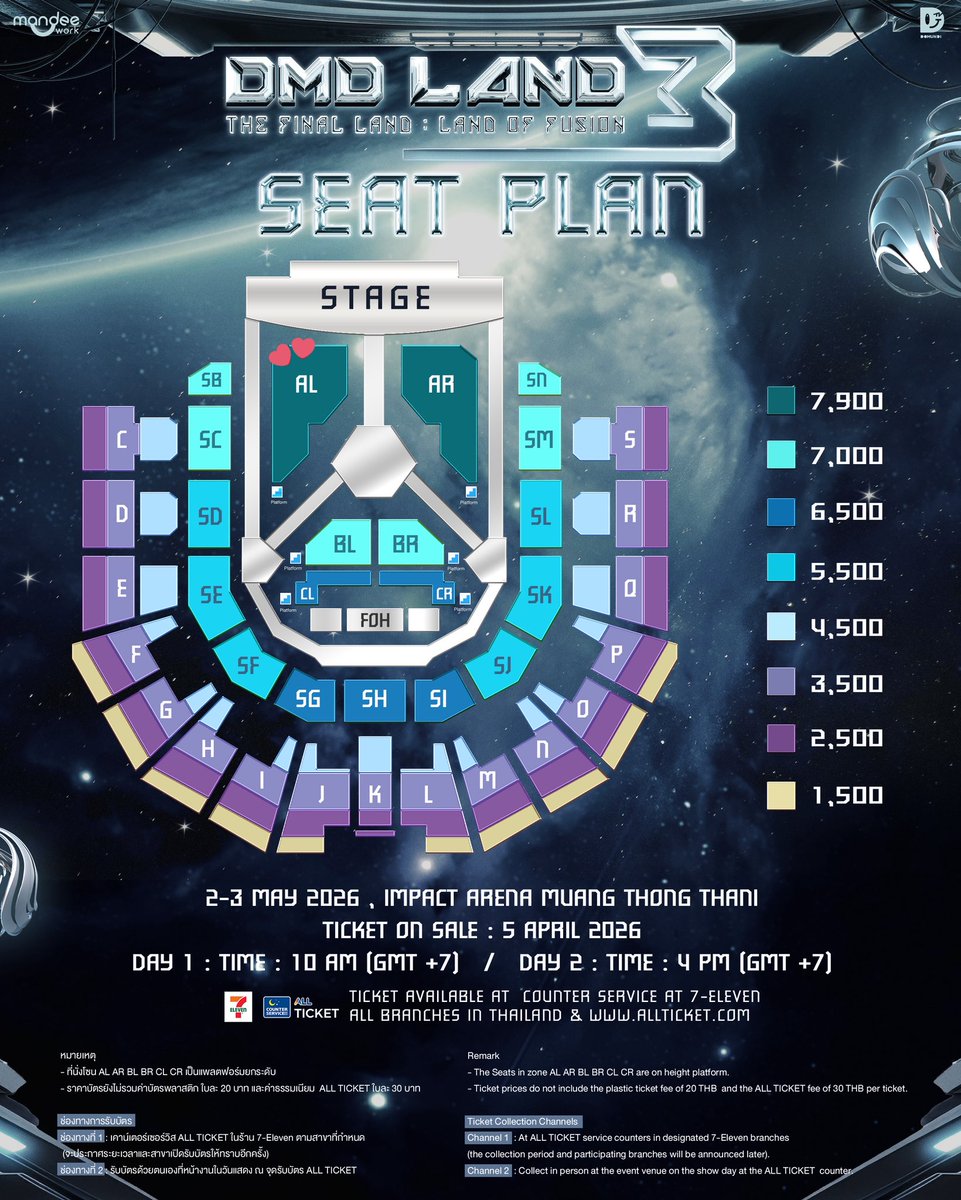 winkypear_'s tweet photo. WTS  ปล่อยบัตรคับ

Day2 (3/5)
 7900 -  AL row G /
🍬ที่นั่งอย่างเดียว

7900 - AL row D 
🍬all benefit 

นัดรับ/มัดจำ /ผ่อนได้ถึงวันคอน
Dm ทักมาสอบถามก่อนได้นะคะ

#DMDLAND3 #ตลาดนัดดูมันดิ #ตลาดนัดซีนุนิว https://t.co/V2fYO8ATiT