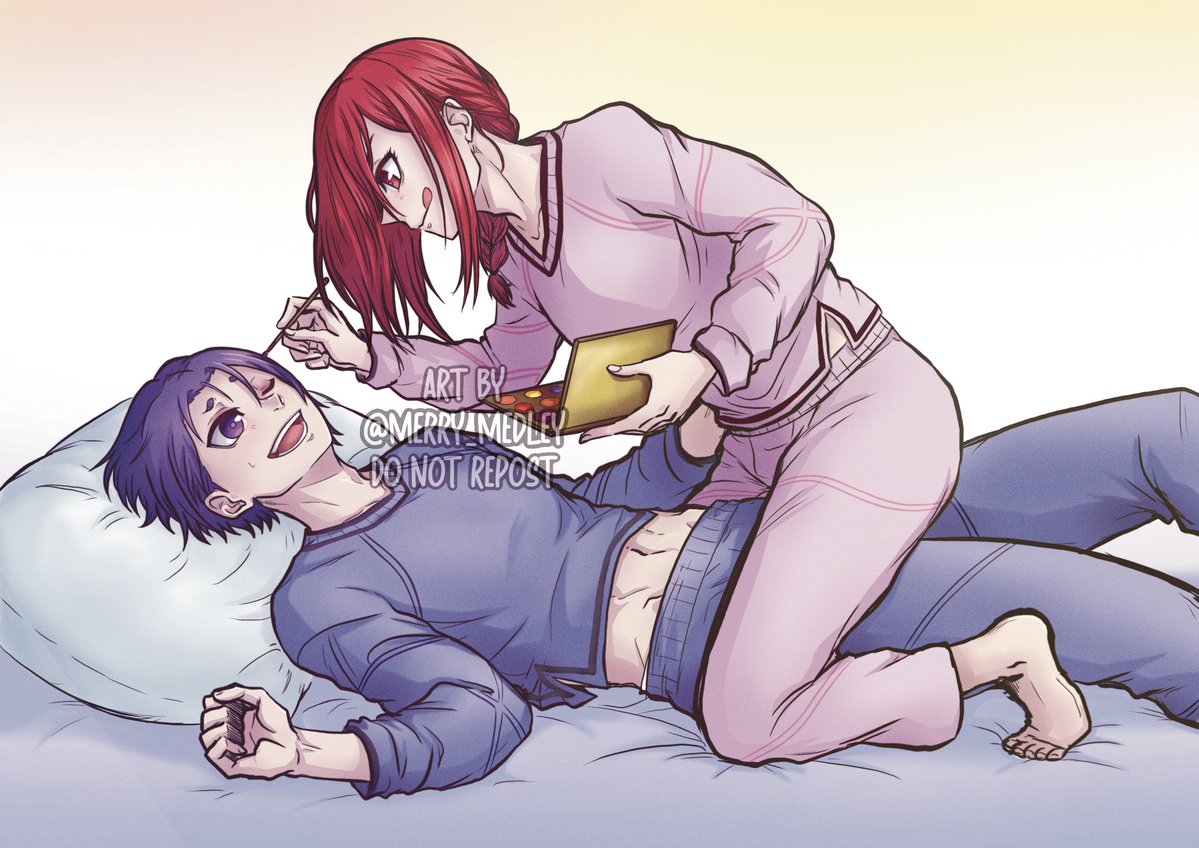 Merry!✨ Commissions open!💜 tweet media