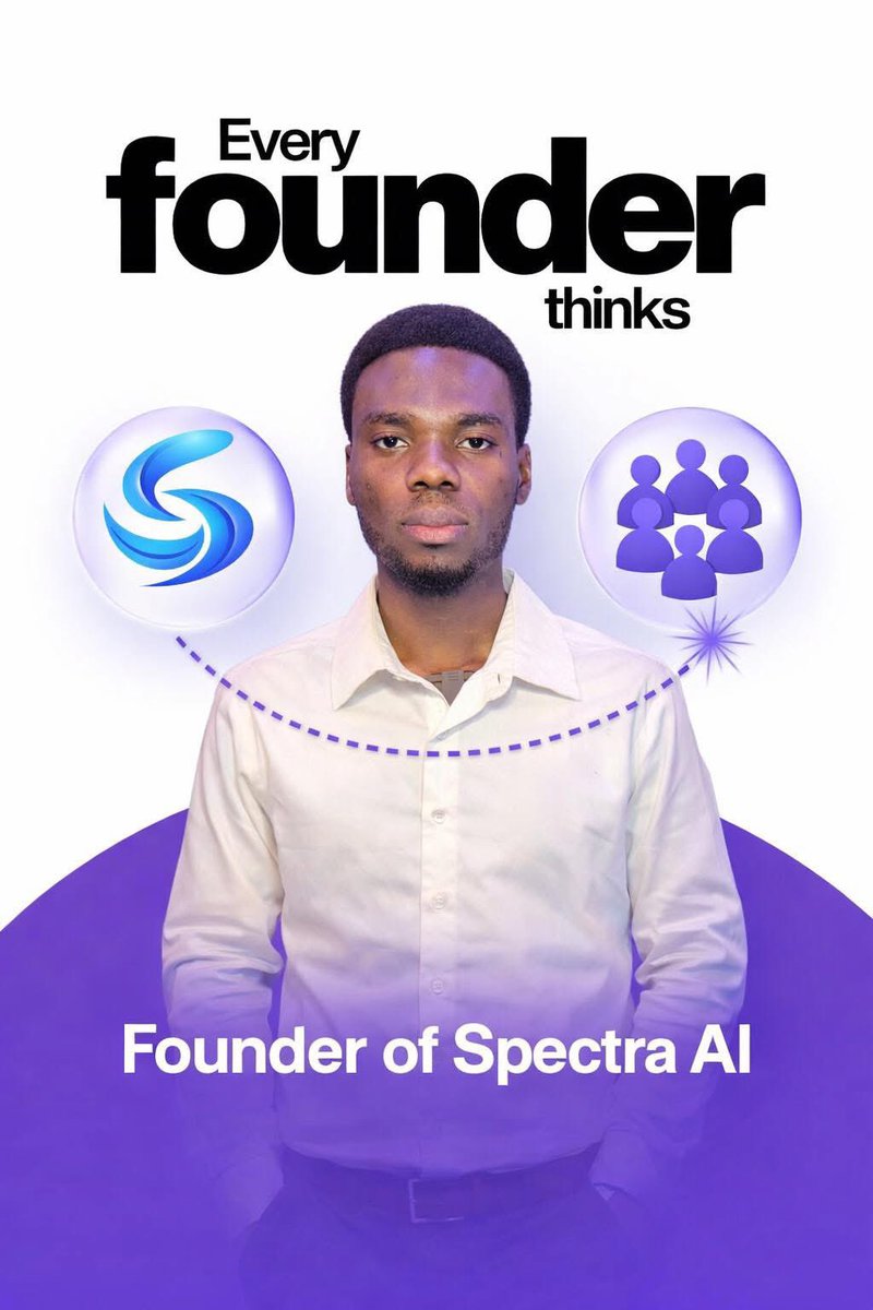 muhammadrabiu_i's tweet image. @Spectra_Nig na gina AI future domin magance matsalolin rayuwa ta hanyar smart solutions a fannoni kamar education, health, da business, tare da fahimtar al’adu da bukatun al’umma.
#SpectraAI #AfricanAI #AIStartup #TechForGood #ArtificialIntelligence #AfricaTech #NigerianStartup