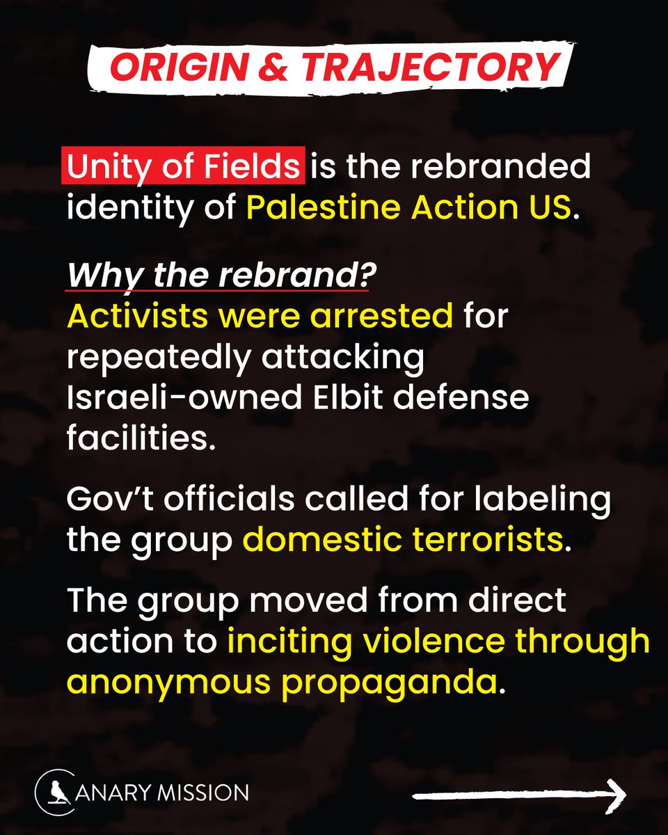 Canary Mission tweet media