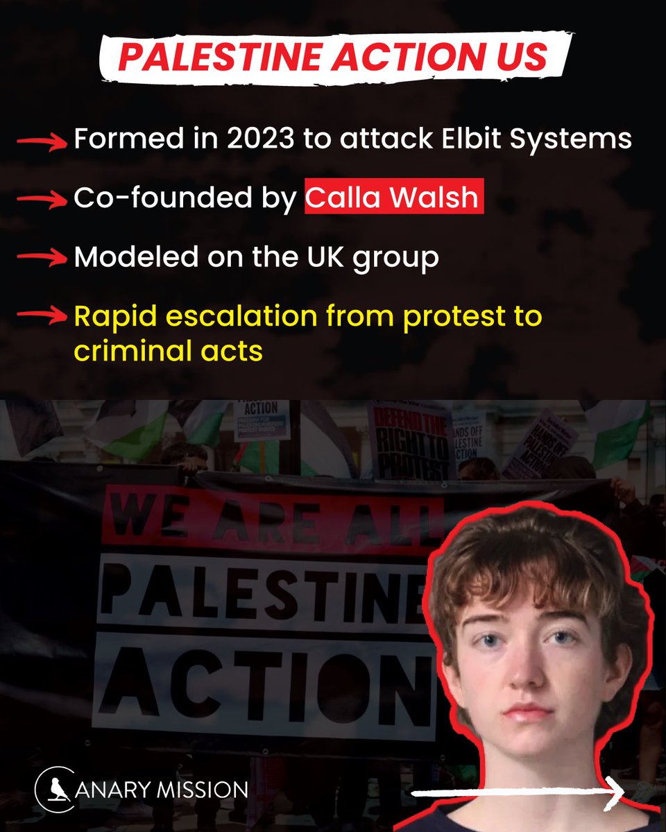 Canary Mission tweet media