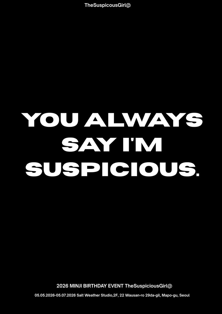 The Suspicious Girl tweet media