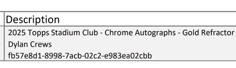 4ANR79pZenRTM29's tweet image. 2025 topps stadium club MLB ⚾

Dylan Crews
早くもレデ発送通知がきたけど、、
variationの文字が無くなってる🫠
てっきり違う写真かと勝手におもってた🤣
#topps
#redemption