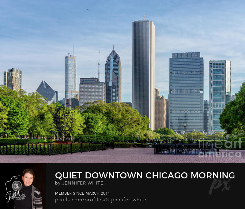 TMomPhotography's tweet photo. In the quiet of Chicago, even the busiest places find their peace. A cityscape photo I captured during quiet spring season morning at Millennium Park in downtown Chicago, Illinois with a view of some skyscrapers @FineArtAmerica 
https://t.co/NUsv74guvA
#photography #cityscape https://t.co/l5tSFiZmod