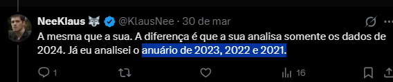 jsscjhs's tweet photo. @KlausNee @GrangAlba @WagnerThomazoni Sim, o anuário sempre tem como referência os dados do ano anterior. Então, onde você achou a informação de homens mortos por mulheres nos anuários de 2024, 2023, 2022 e 2021? https://t.co/FCfJmKLexQ