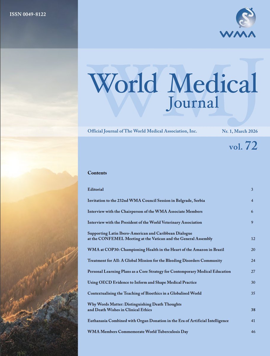 World Medical Association tweet media