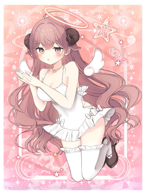 おひつじ座×天使ちゃん