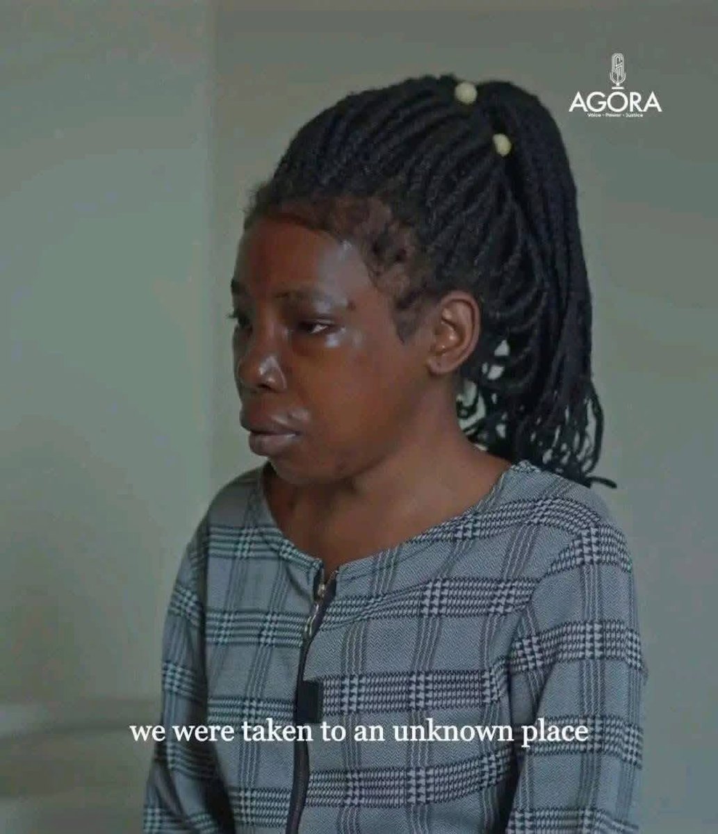 UGCitizen256's tweet photo. Comrade Alexandria Marinos, was brutally abducted, viciously tortured and gang-raped by Museveni’s regime operatives — all because she dared to blast H.E. Bobi Wine’s revolutionary songs right at his own compound. She spoke truth to power, faced death threats, was forced into exile, and was martyred in 2025.  

Comrade Nakibuuka Irene has now been disappeared forever. Arrested, sexually tortured, deliberately infected with tuberculosis and other deadly diseases, dehumanised and broken — simply for daring to speak about free and fair elections.  

Two more revolutionary daughters slaughtered by the fascist M7 dictatorship.  

Their blood will not be in vain.