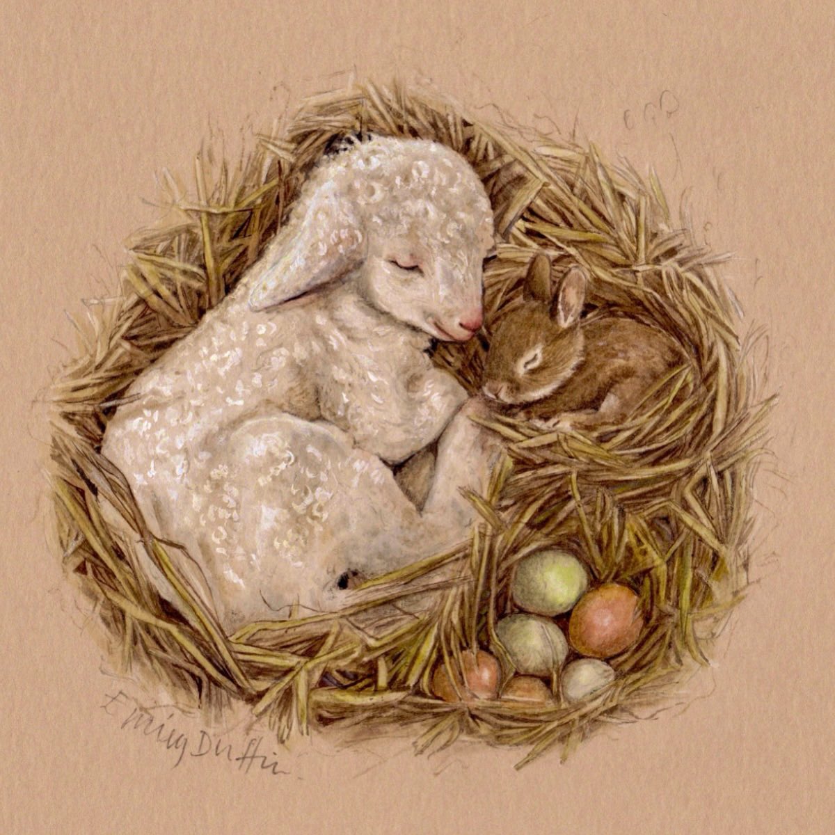 frome_maude's tweet image. The beauty of spring by Emily Duffin 
#MythologyMonday #HappyEaster #FairyTaleTuesday