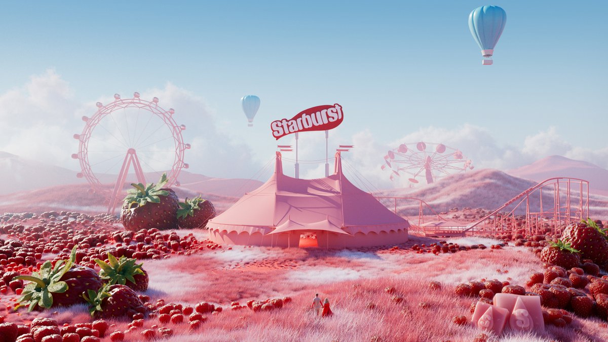 motionpunk1's tweet image. Starburst explorations, done with Framestore US back in 2023. 

#cinema4d #octanerender #artdirection
