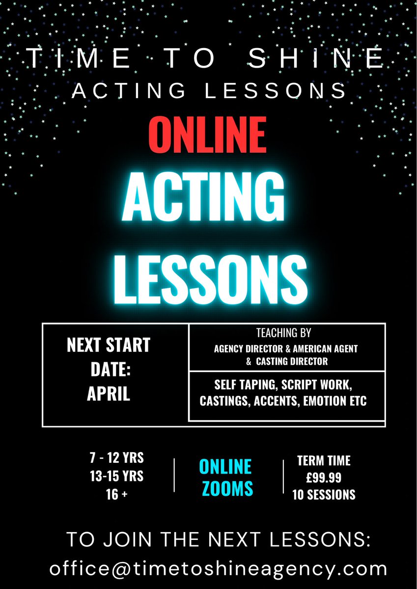 Time to Shine Agency tweet media