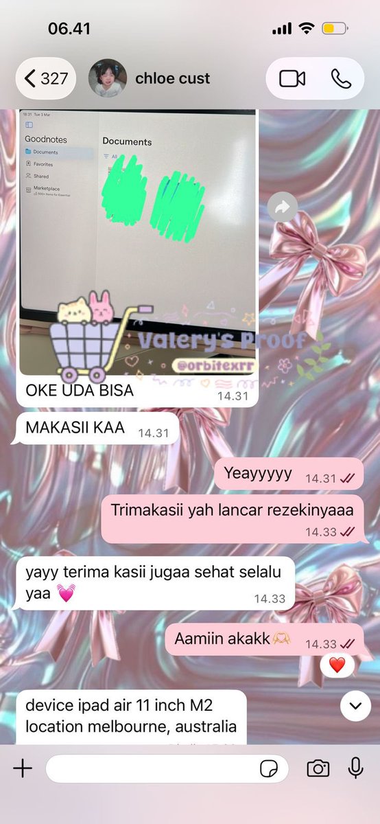 valerycil's tweet photo. @21fguns Haiii aku ridi smuaaa 25k/each ya procreate l1fetime dan goodnotes lfetime adaa kakk💗
Sini yg pasti2trusssted aja https://t.co/EkIBGmZF7v