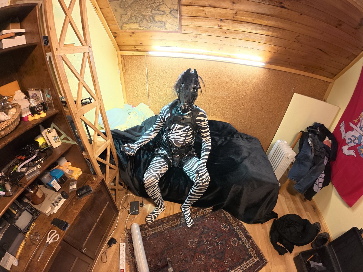 kaunomedis's tweet image. As #ponyboy is limping today, here’s a photo from last week. Try to guess anything you can from it and fire away with questions. I’ll try to answer without lying. Ask about me, the objects in the photo, or what I do when I’m not taking stupid pictures. [no PIN codes please :) ]