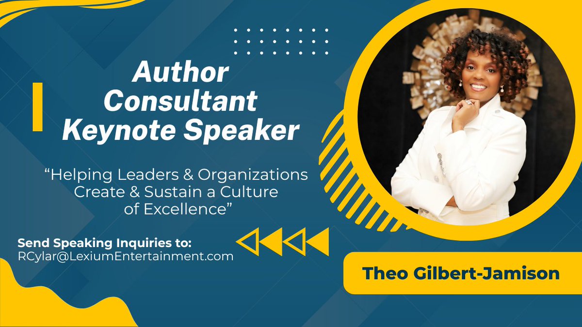 jamison_theo's tweet photo. Whether you're planning a conference, leadership summit, or corporate event, I’m available to serve as:
✔️ Keynote Speaker
✔️ Panelist
✔️ Breakout Session Facilitator
✔️ Workshop Leader

#Leadership #KeynoteSpeaker #ExecutiveLeadership #LeadershipDevelopment #EventPlanner https://t.co/oEB85BQRIN