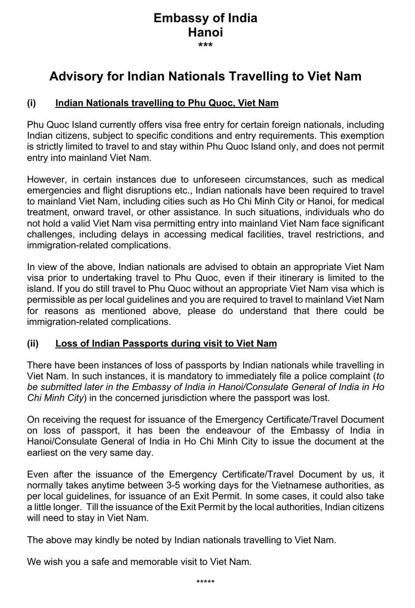 India in Vietnam tweet media